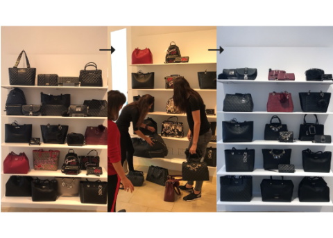 Practical workshop on merchandise presentation